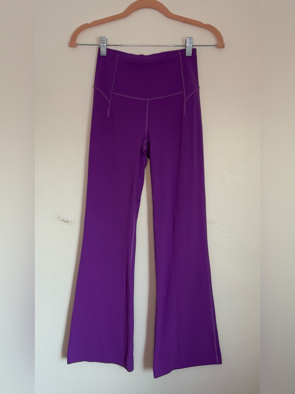 Lululemon Groove SHR Super High Rise Flared Pant Nulu, Moonlit Magenta, Purple 2